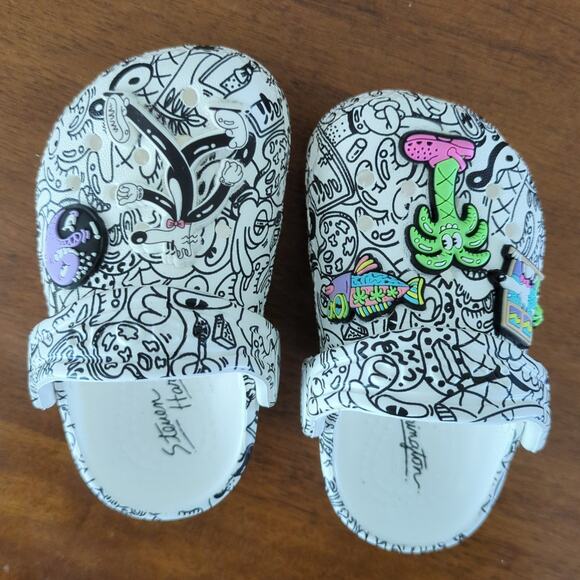 Crocs Steven Harrington Classic Clogs Toddler C4 - Picture 5 of 7